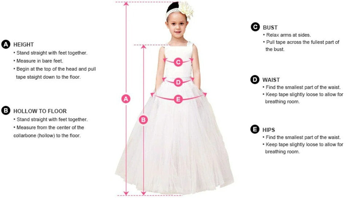 Tulleparty  Lace Flower Girl Dress &  Princess Gown